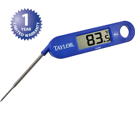 Taylor Thermometer (Digital, -40/450F) 1476FDA